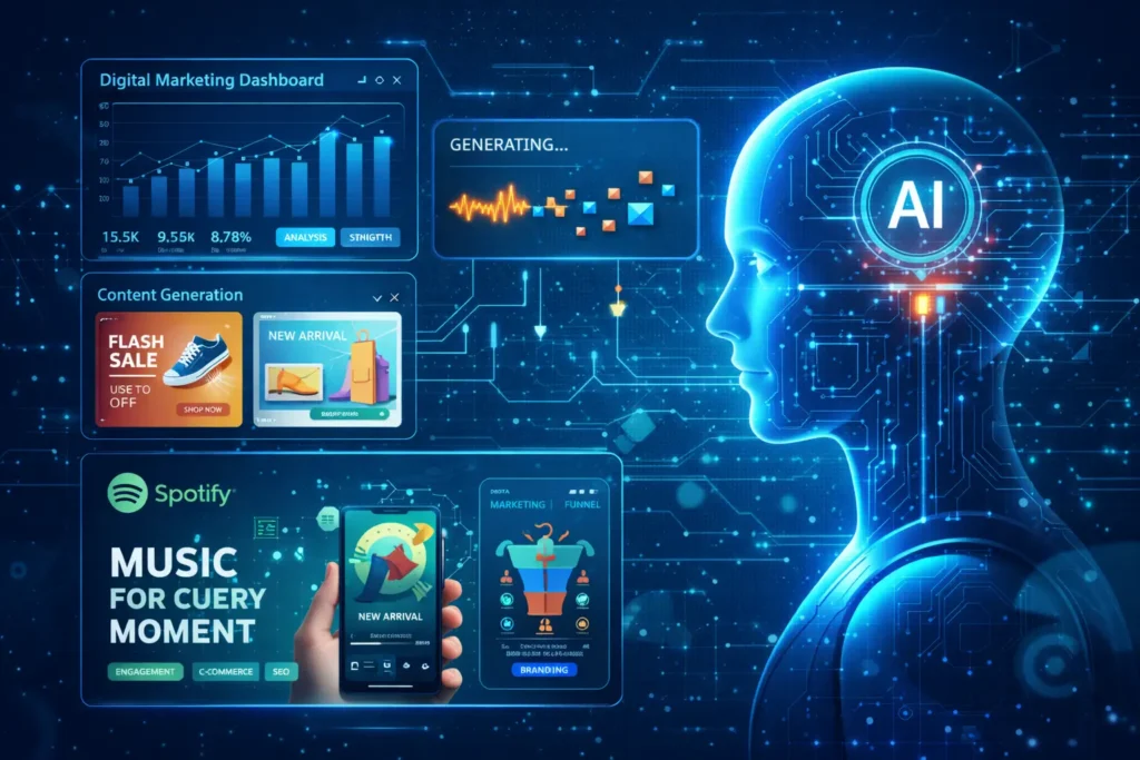 Artificial intelligence tools used in digital marketing automation