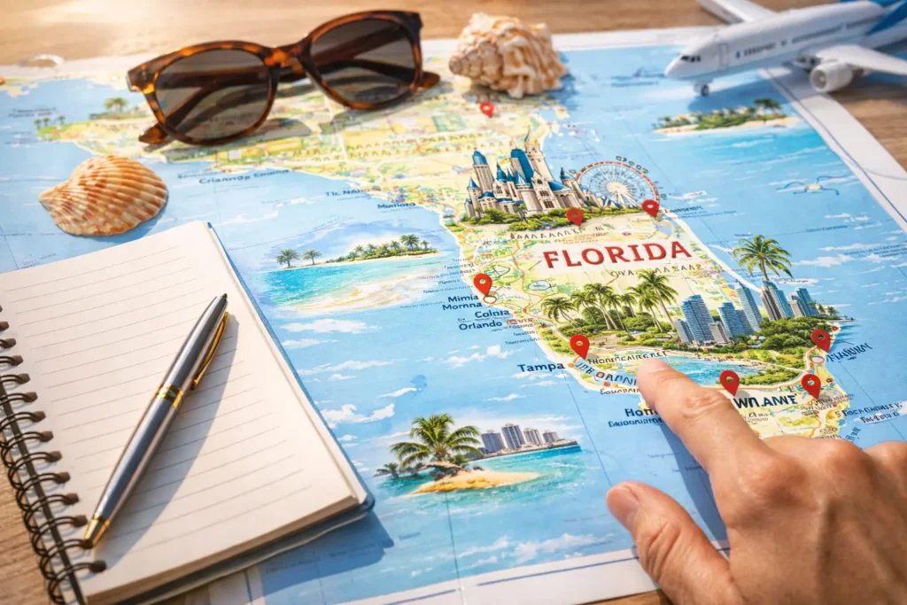 How to choose the best places to visit in Florida based on travel style