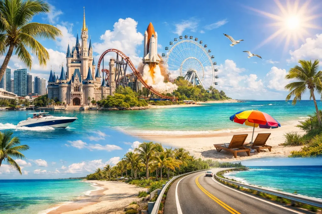 Best places to visit in Florida including beaches, cities, and scenic attractions