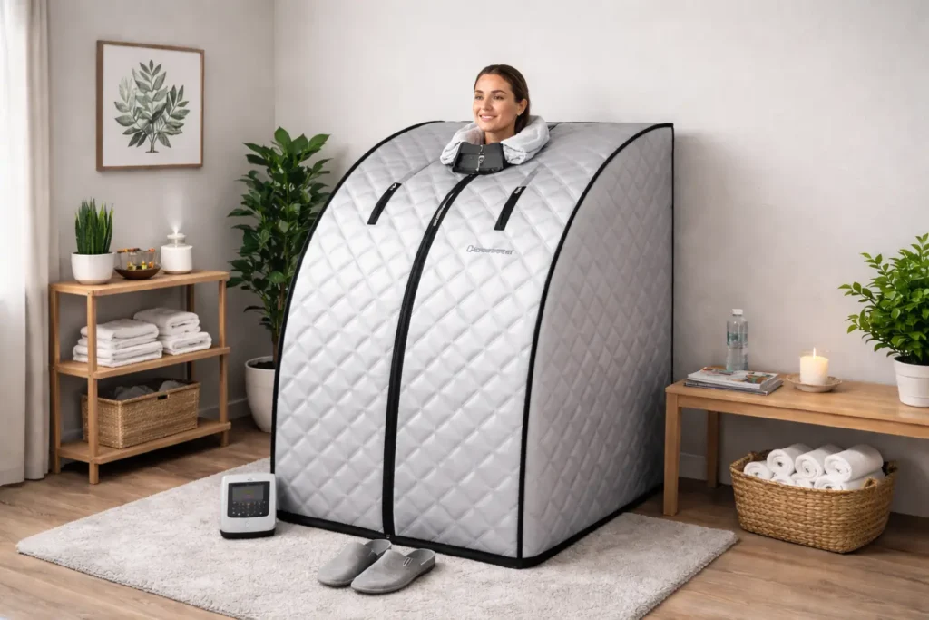 portable infrared sauna for home use